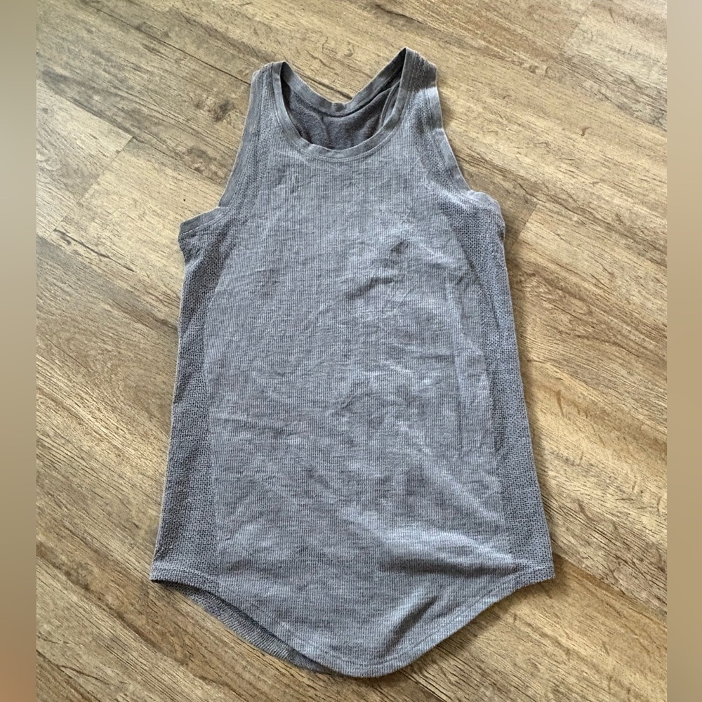 Lululemon Athletica Gray Tank Top